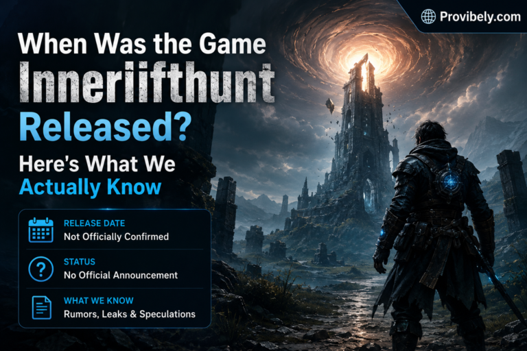 when was the game innerlifthunt released